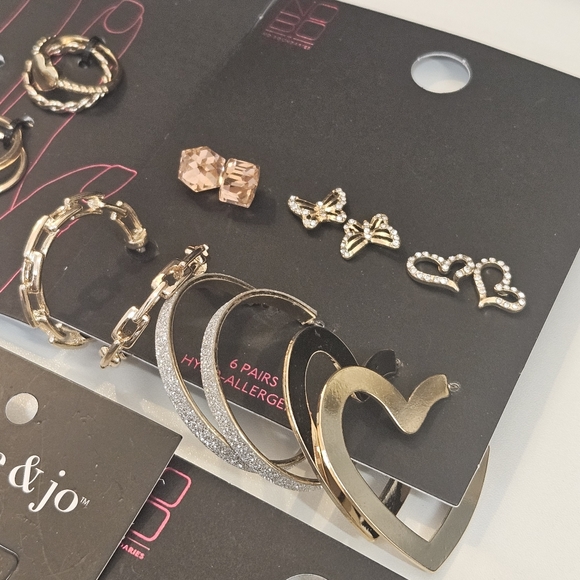 Resellers Jewelry Bundle NWT Hildie & Jo + NOBO FashionEarrings, Rings Pendants - Picture 5 of 5